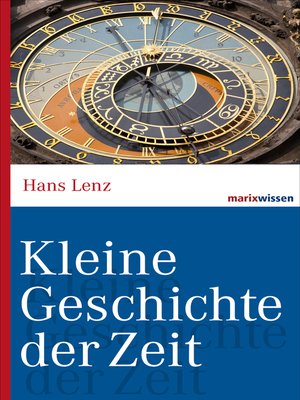 cover image of Kleine Geschichte der Zeit